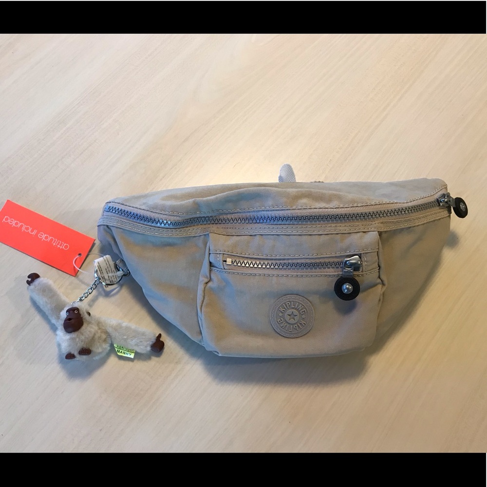 FUNDI KHAKI EARTH Waist Bag Fanny Pack Bum Bag NWT